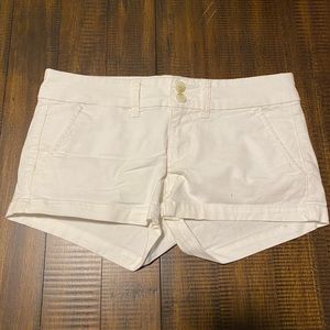 American Eagle White Shorts